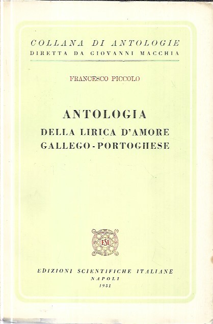 Antologia della lirica d'amore gallego-portoghese