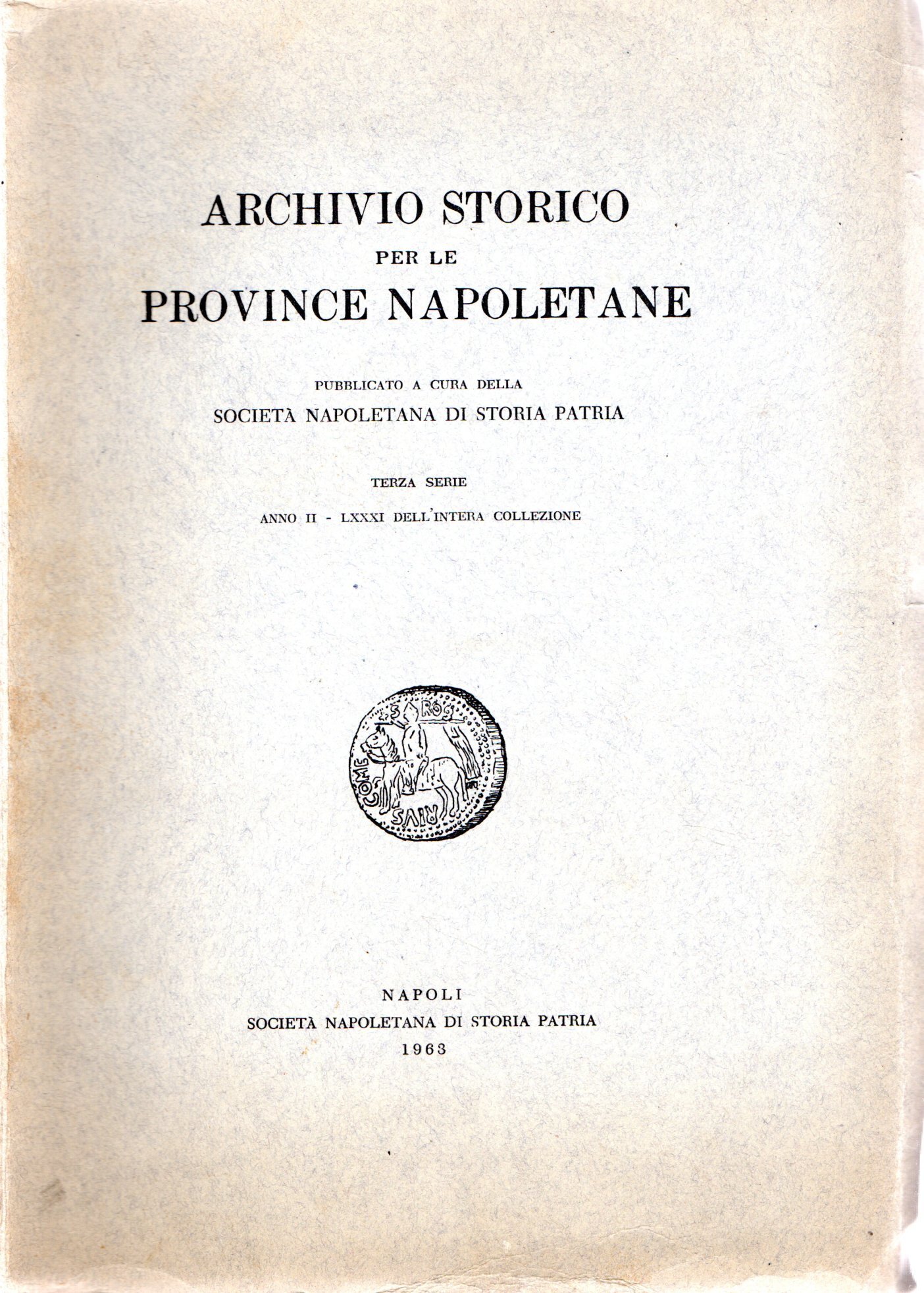 Archivio storico per le Province Napoletane