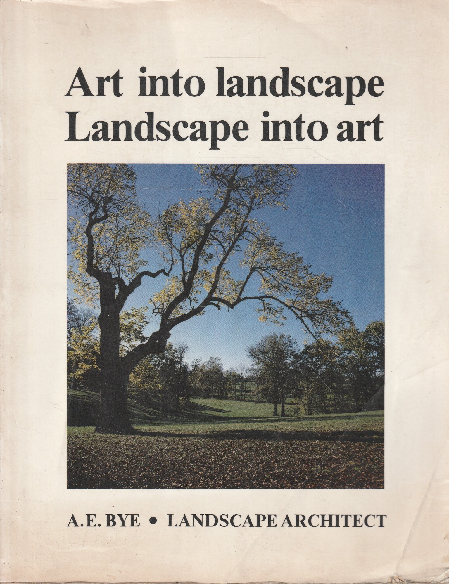 Art in to Landscape. Landscape into art