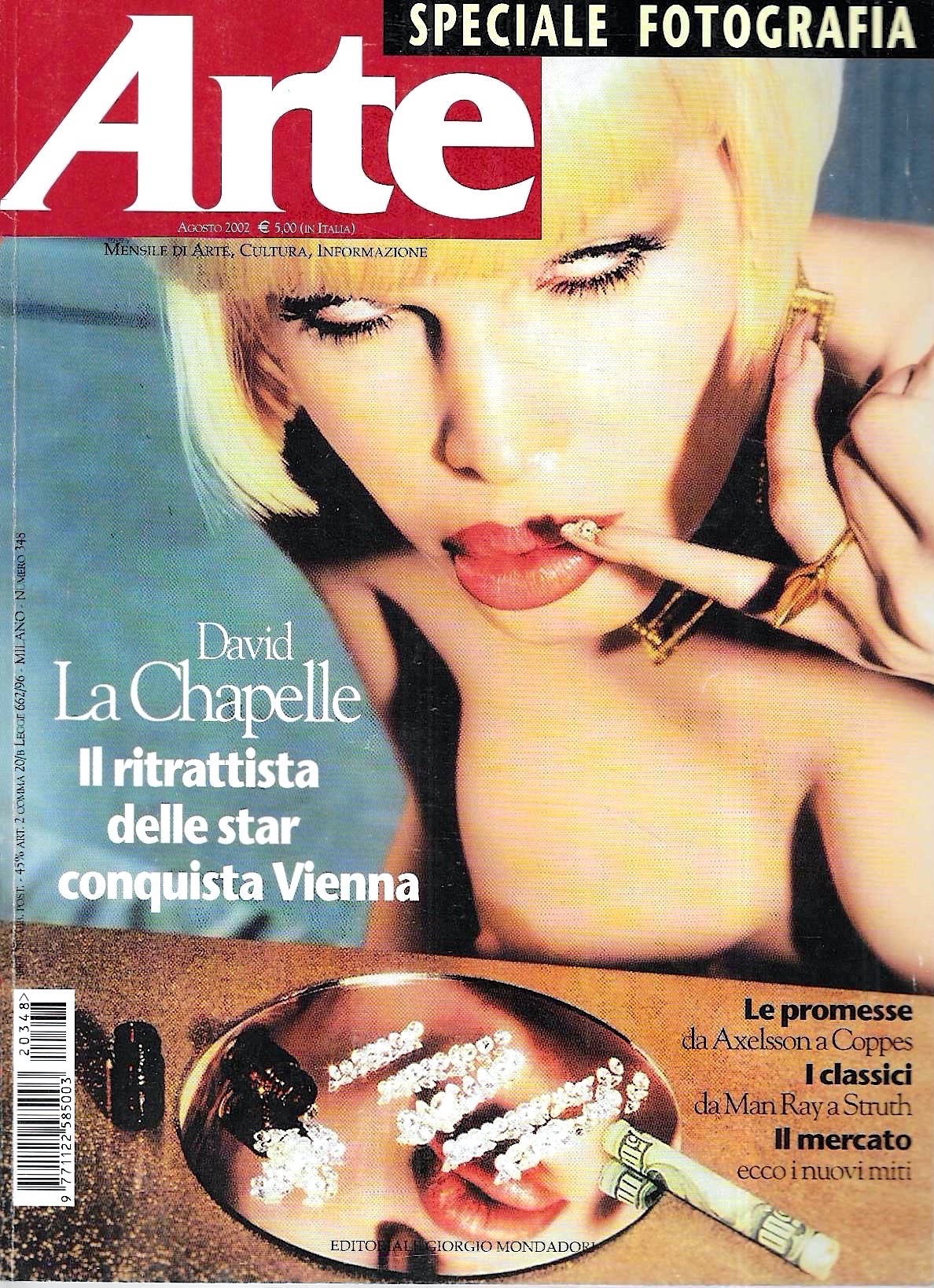 Arte. Mensile di arte, cultura, informazione, agosto 2002 (Speciale fotografia)