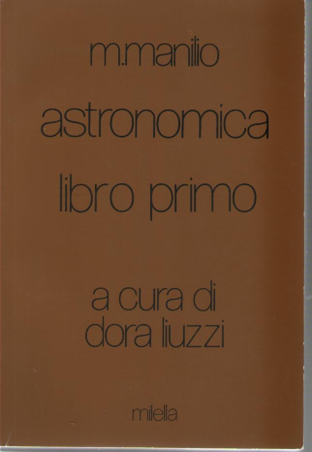 Astronomica. Libro 1º