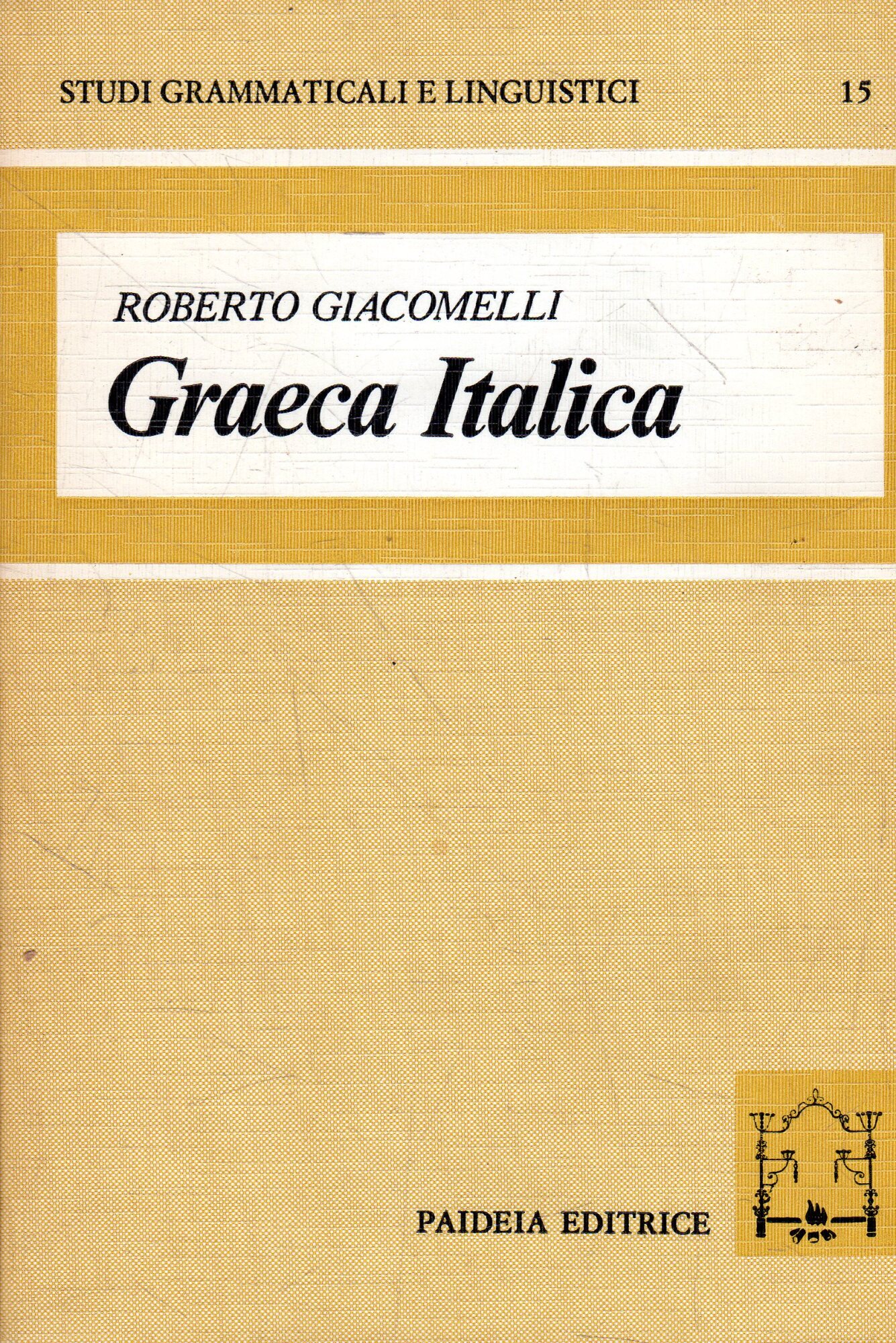 AUTOGRAFATO! Graeca Italica