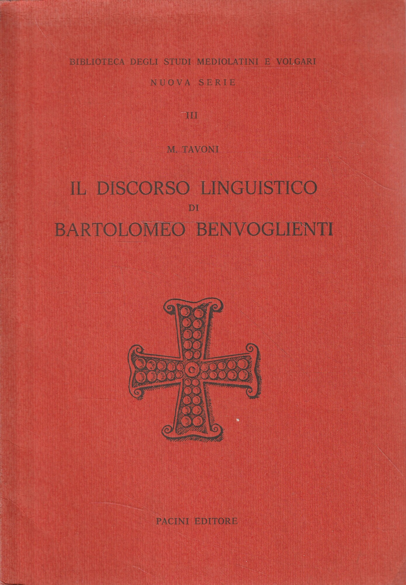 Autografato! Il discorso linguistico di Bartolomeo Benvoglienti