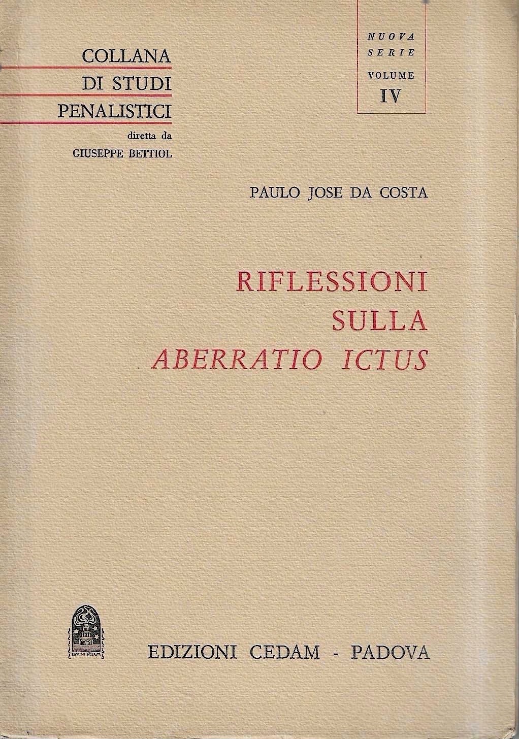 Autografato ! Riflessioni sulla aberratio ictus