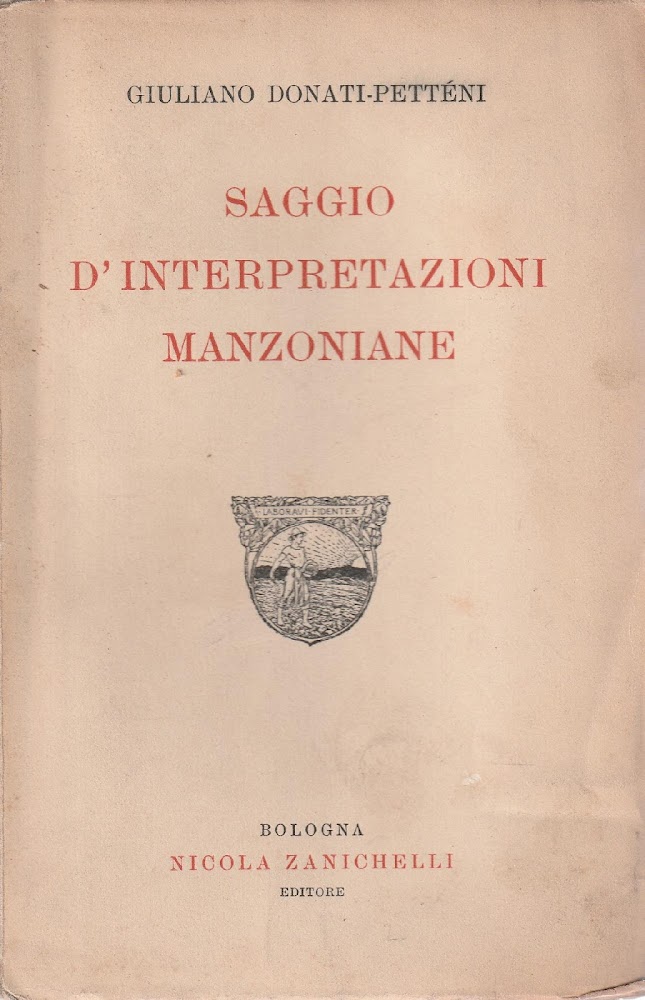 Autografato! Saggio d'interpretazioni manzoniane