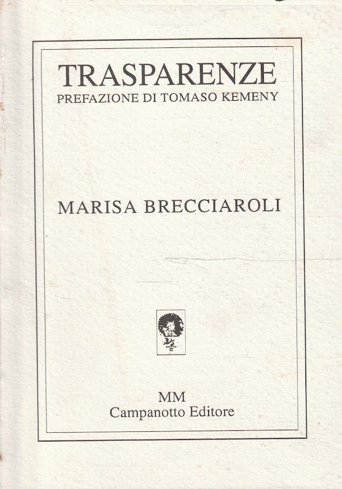 Autografato! Trasparenze di Marisa Brecciaroli