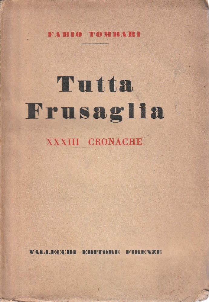 Autografato! Tutta Frusaglia XXXIII cronache