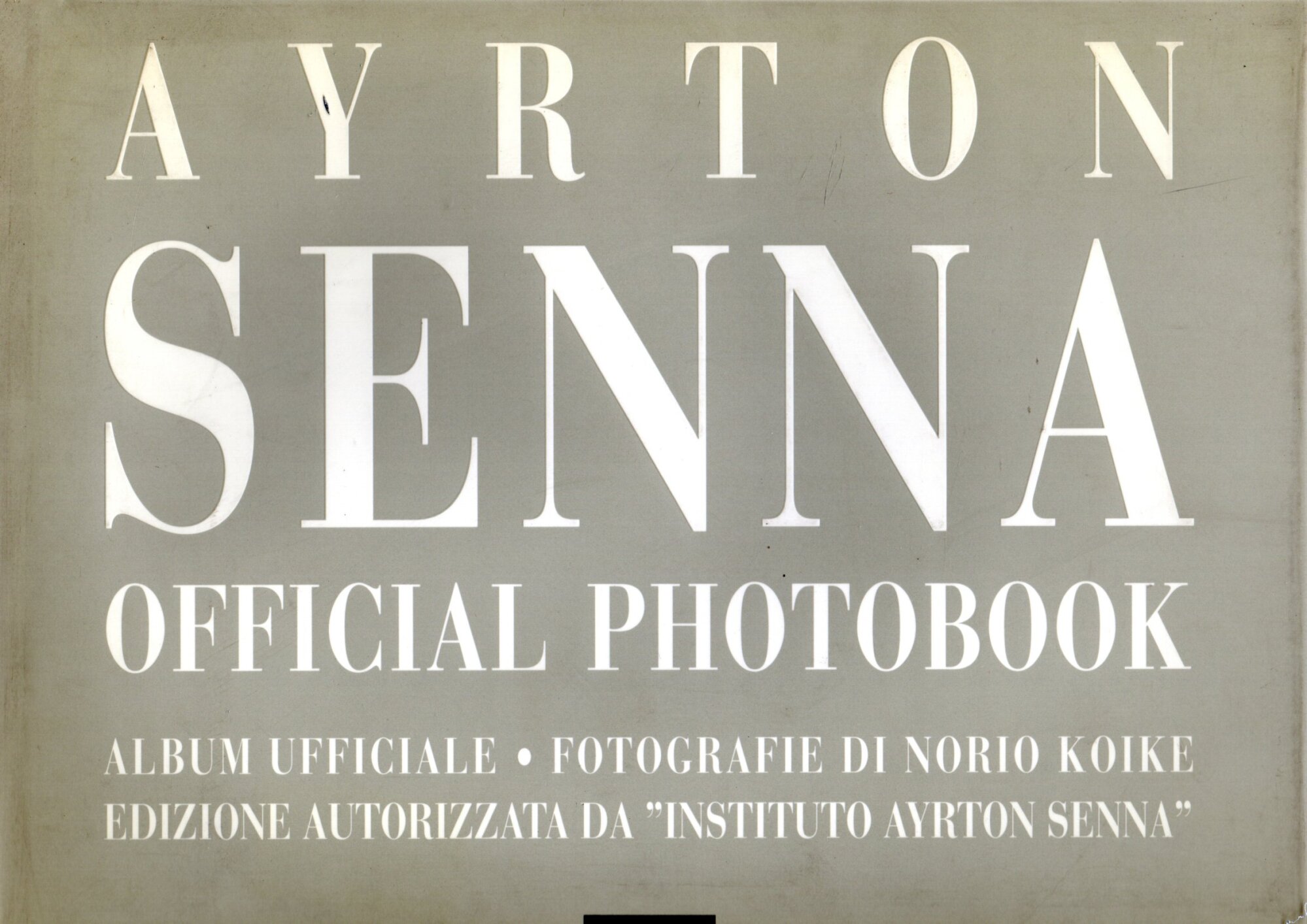 Ayrton Senna official photobook