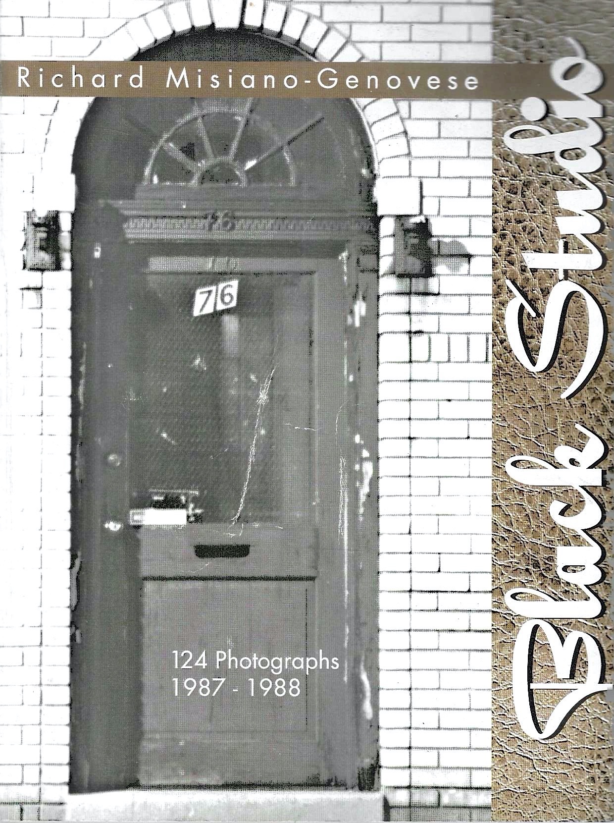 Black Studio. 124 Photographs 1987-1988