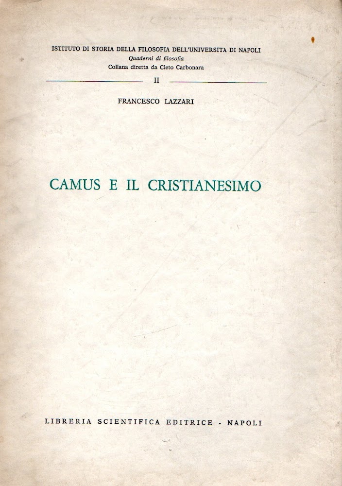 Camus e il Cristianesimo