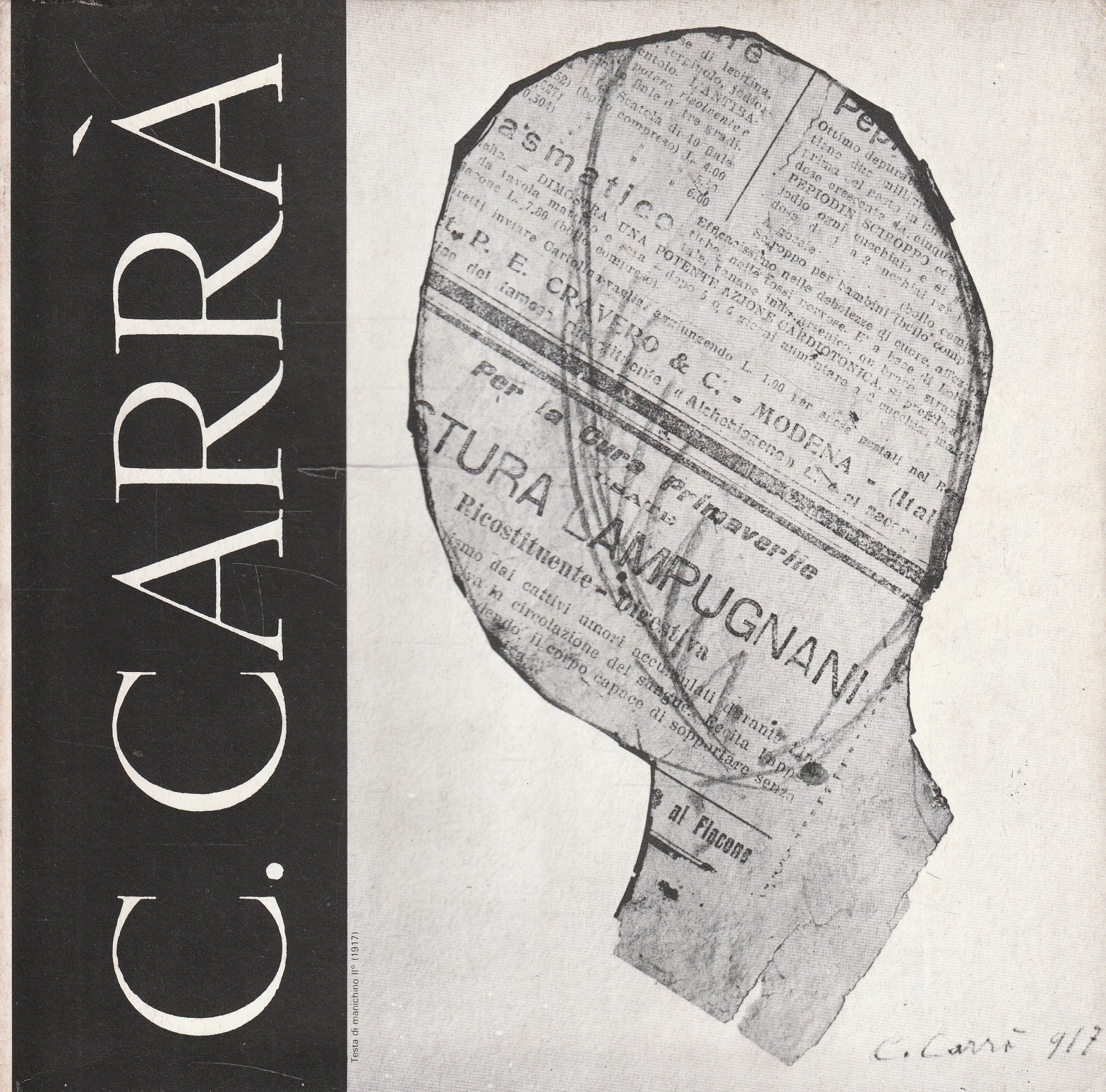 Carlo Carrà. Mostra a Palazzo dei Diamanti luglio-ottobre 1977