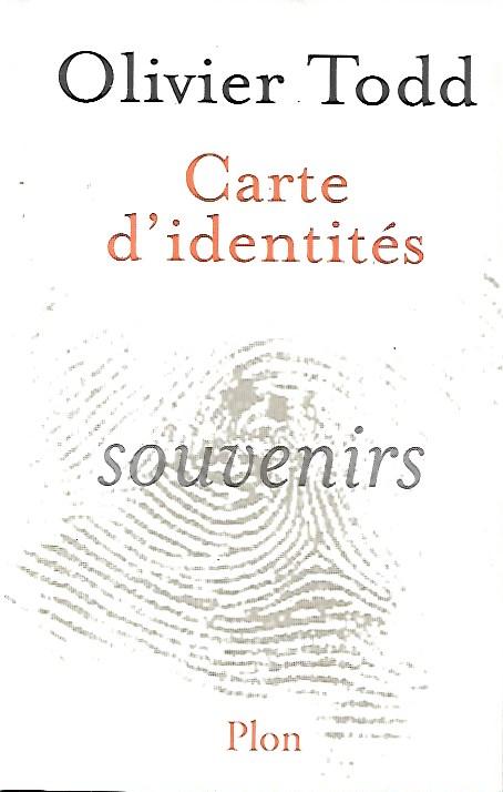 Carte d'identité: souvenirs