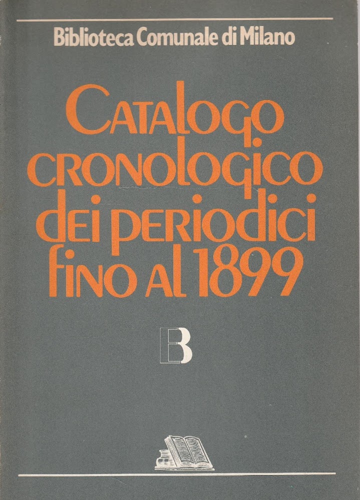 Catalogo cronoologico dei periodici fino al 1899