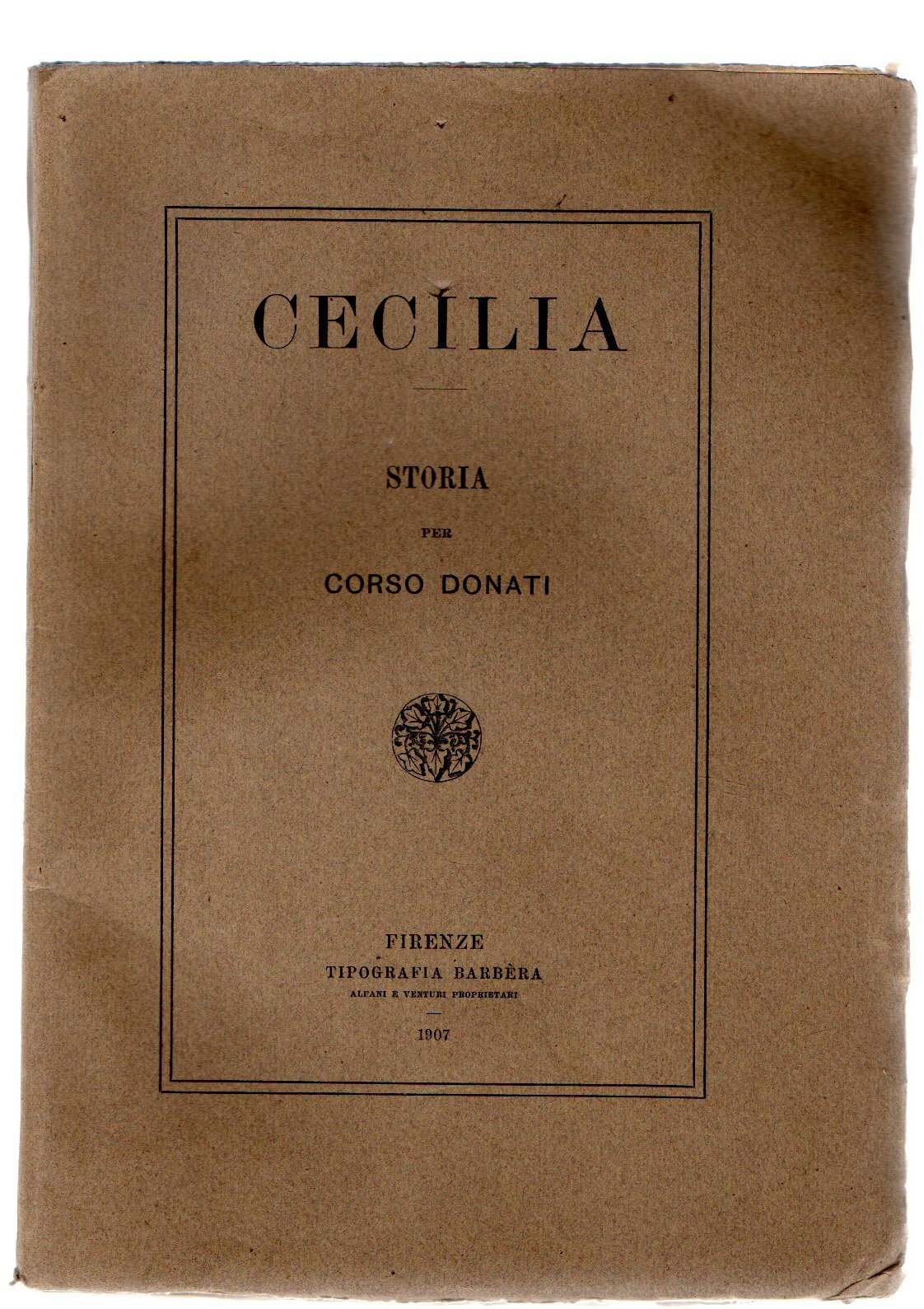 Cecilia : storia per Corso Donati