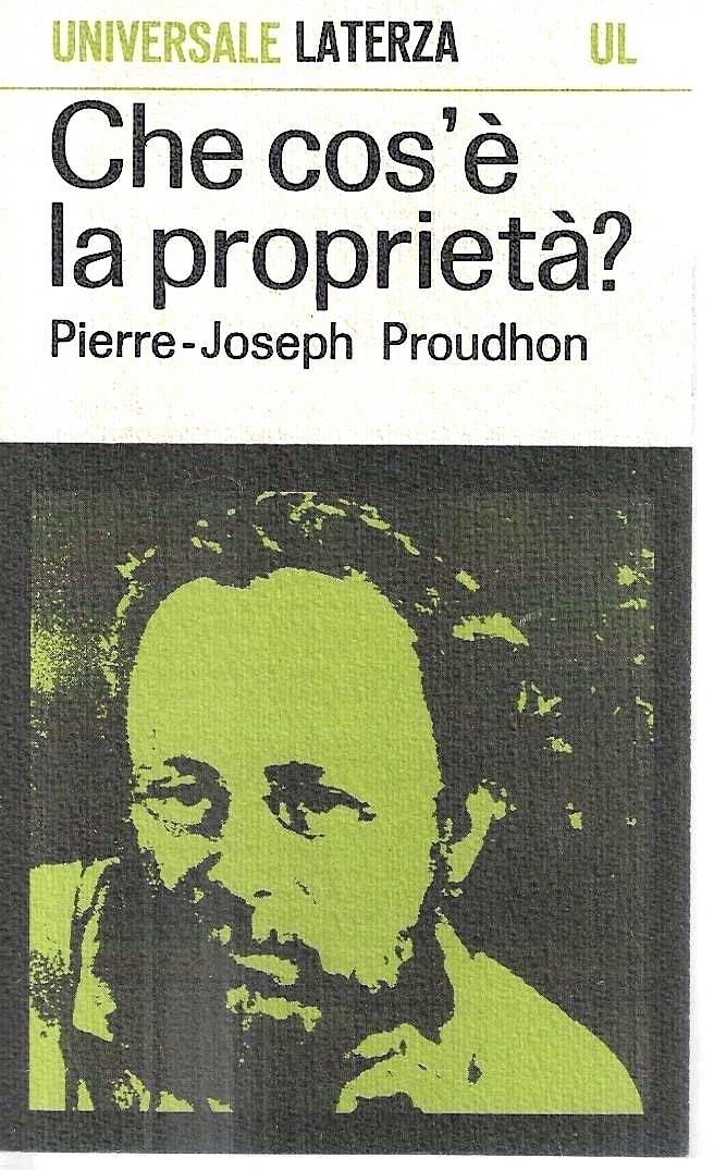 Che cosè la proprietà o ricerche sul principio del diritto …