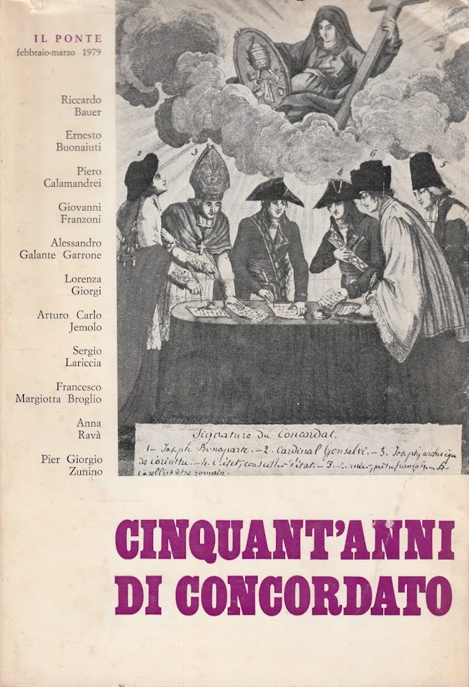 Cinquant'anni di concordato. Il Ponte febbraio-marzo 1979