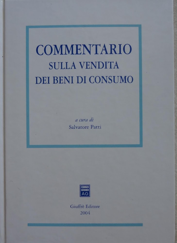 Commentario sulla vendita dei beni di consumo
