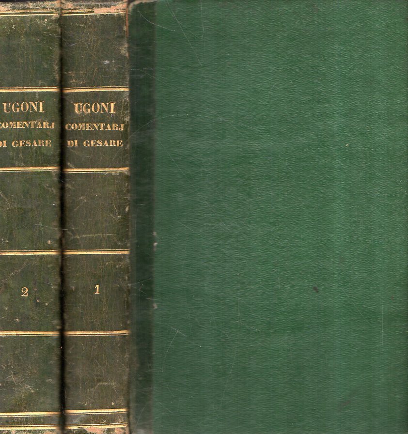 Commentarj di C. Giulio Cesare ( 2 vol.)