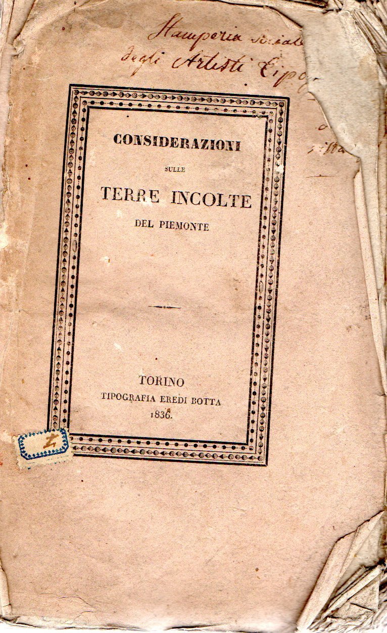 Considerazioni sulle Terre Incolte