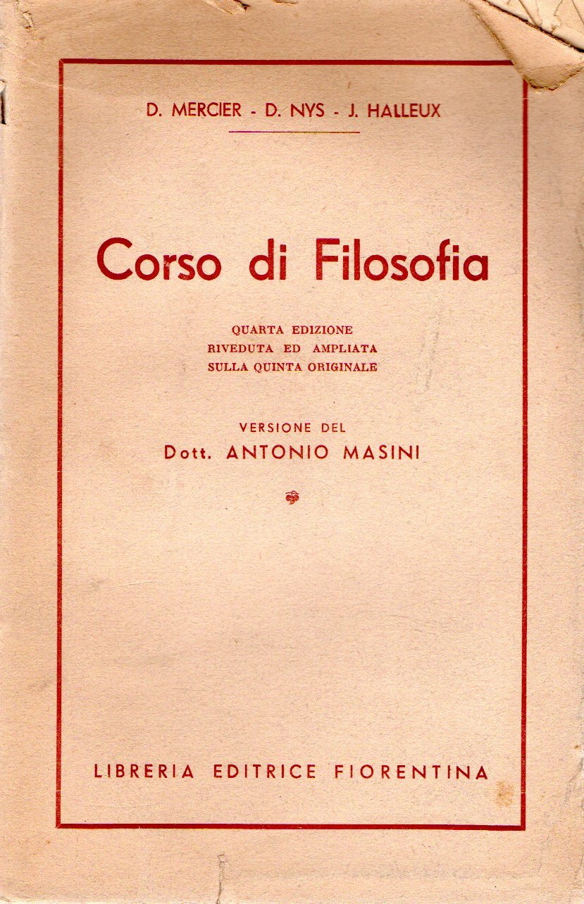 Corso di Filosofia