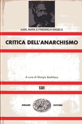 Critica dell'anarchismo