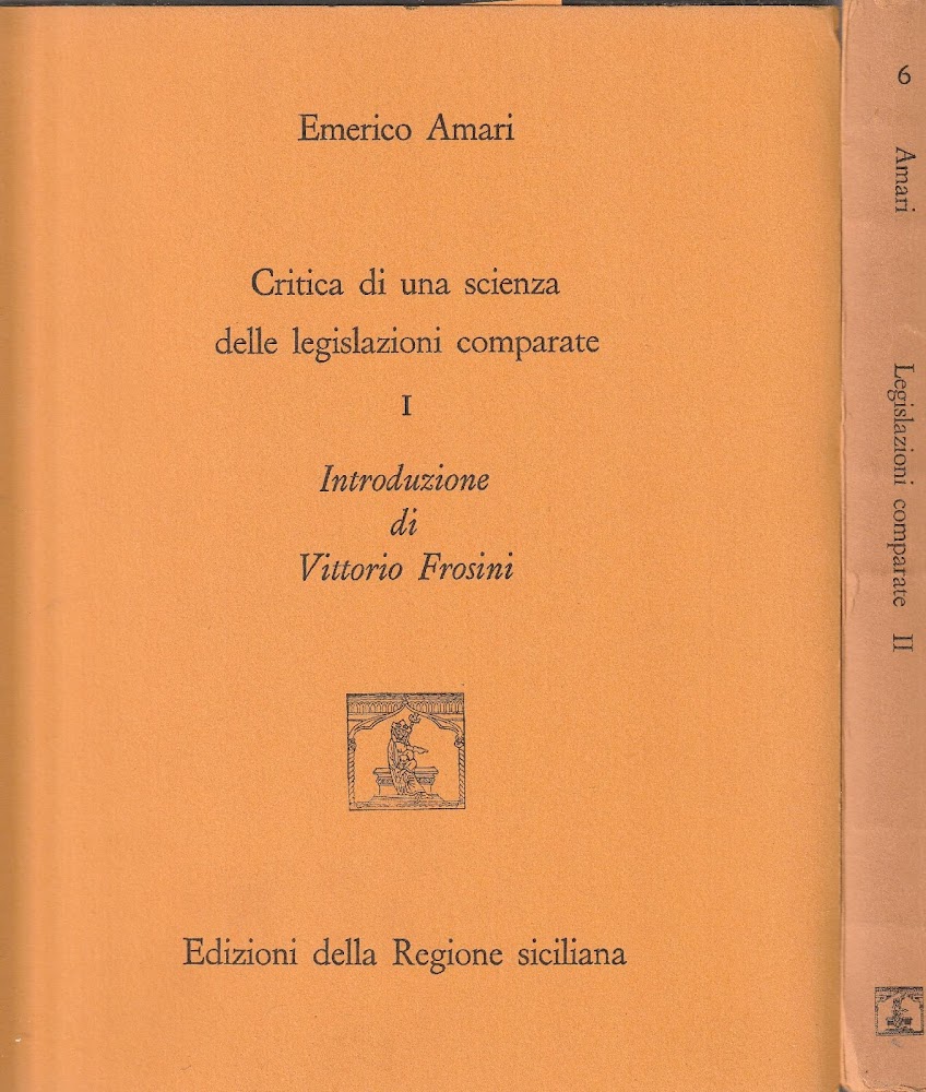 Critica di una scienza delle legislazoni comparate Vol 1 e …