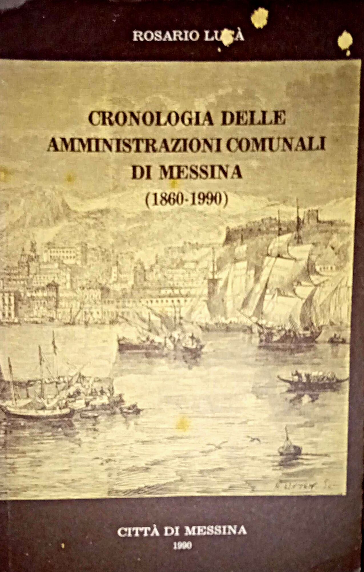 Cronologia delle amministrazioni comunali di Messina (1860-1990)