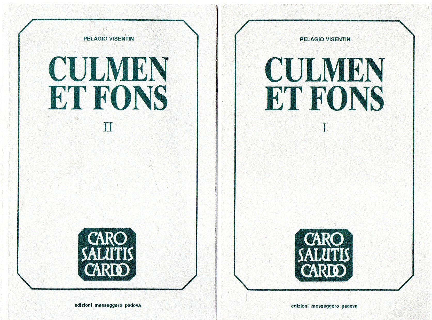 Culmen et fons (2 vol.)