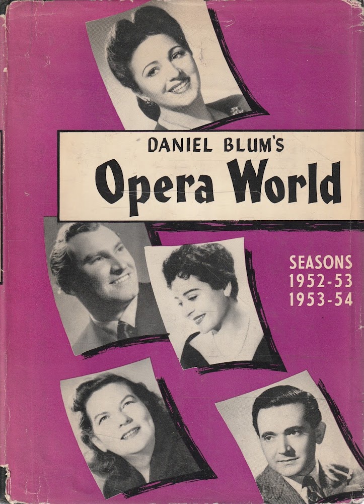 Daniel Blum's Opera World - Seasons 1952-53 , 1953-54