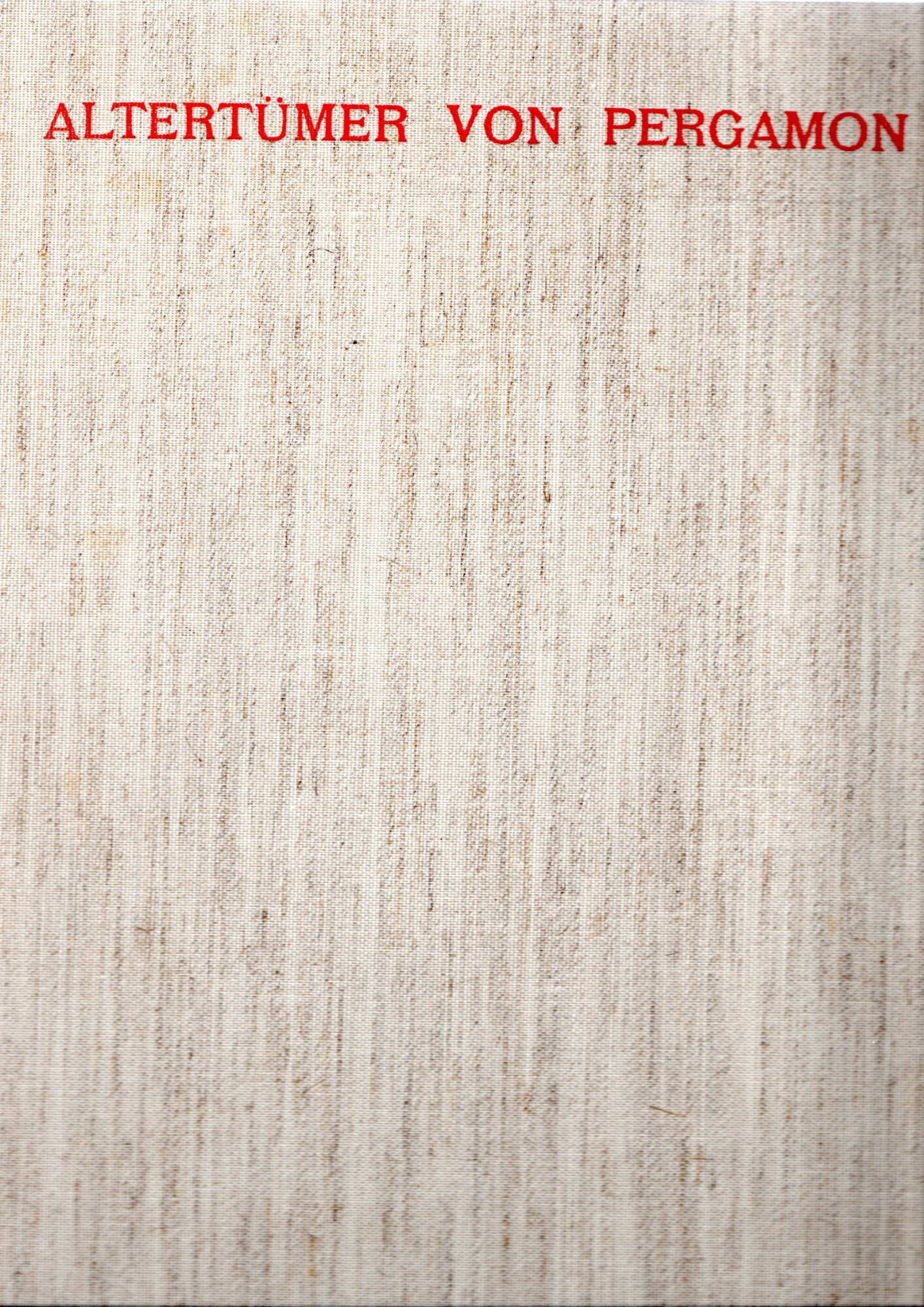 Das Asklepieion XI 4