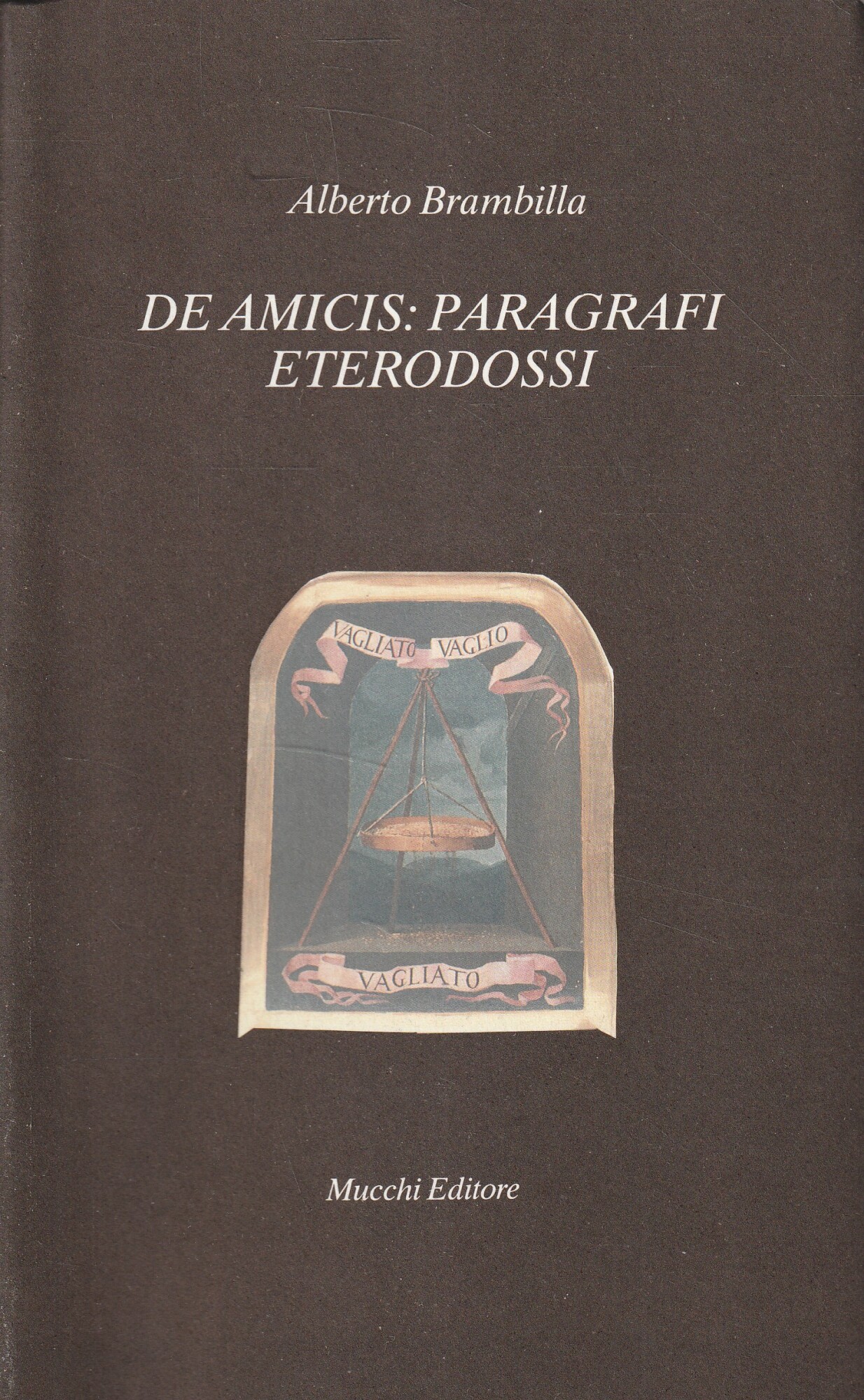 De Amicis: paragrafi eterodossi