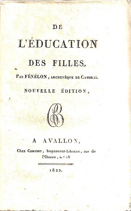 De l' éducation des filles