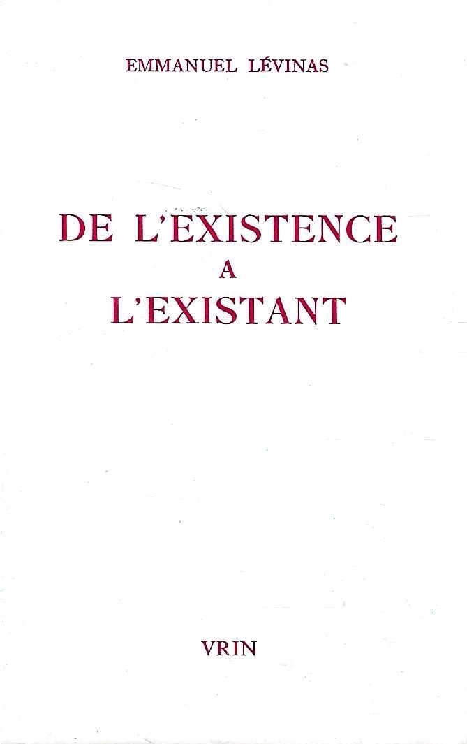 De L'existence a L'existant