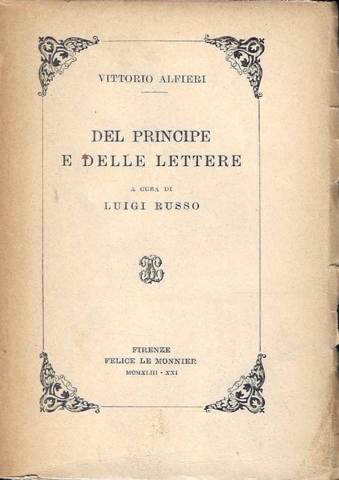 Del Principe e delle Lettere