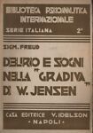 Delirio e sogni nella "Gradiva" di W. Jensen