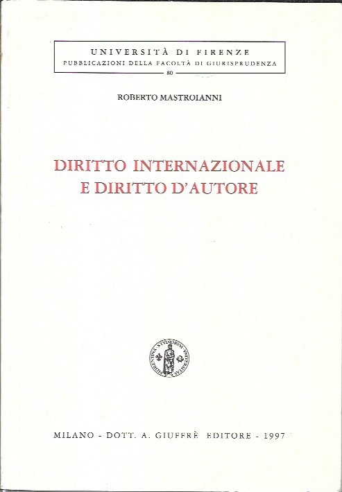 Diritto internazionale e diritto d'autore