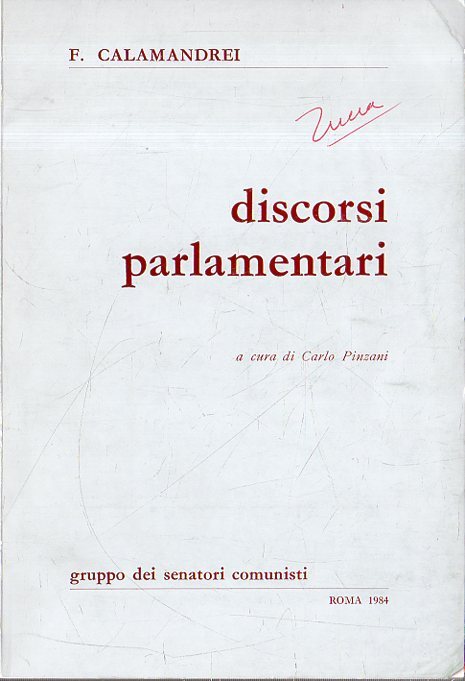 Discorsi parlamentari