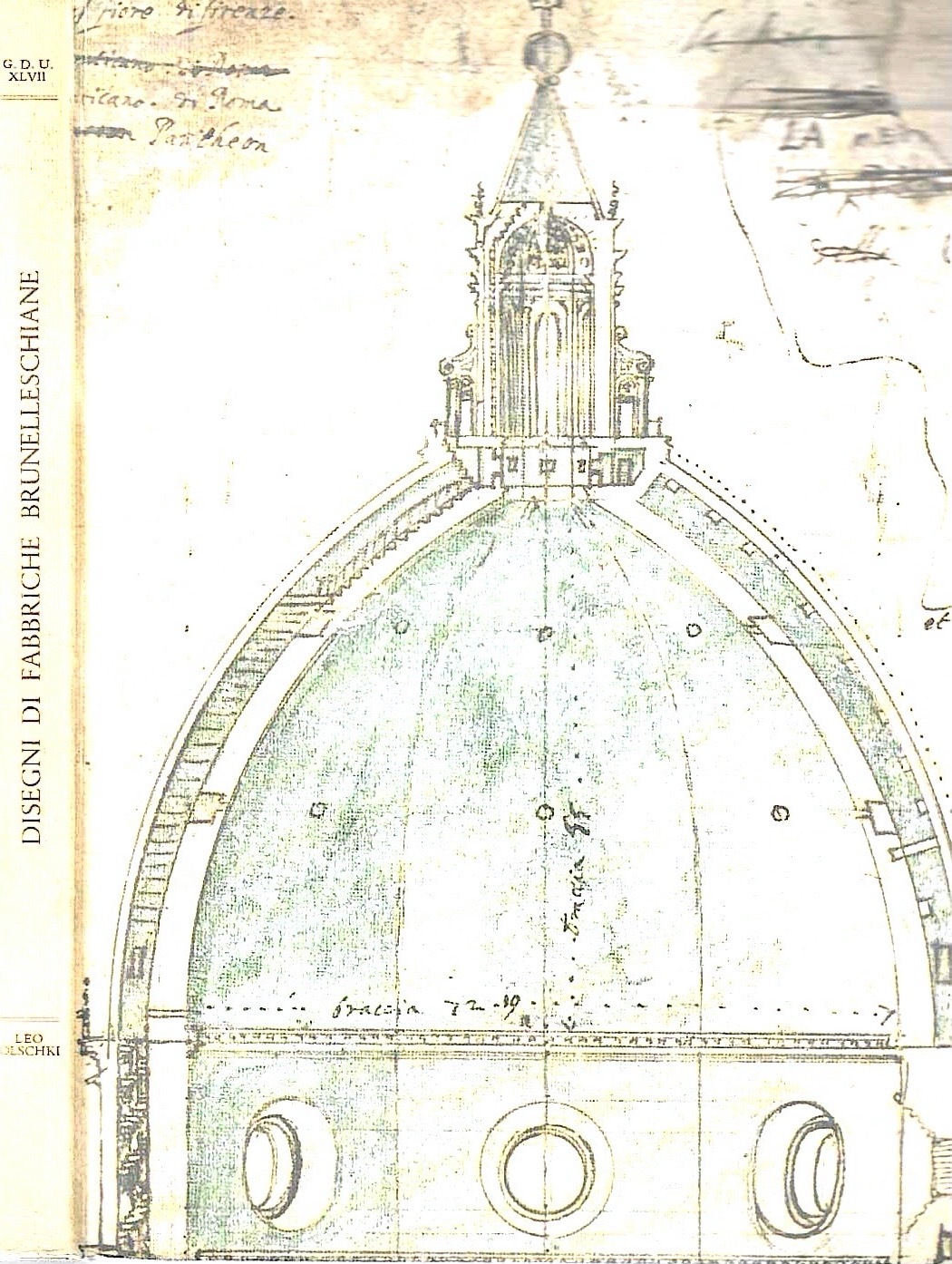 Disegni di fabbriche brunelleschiane