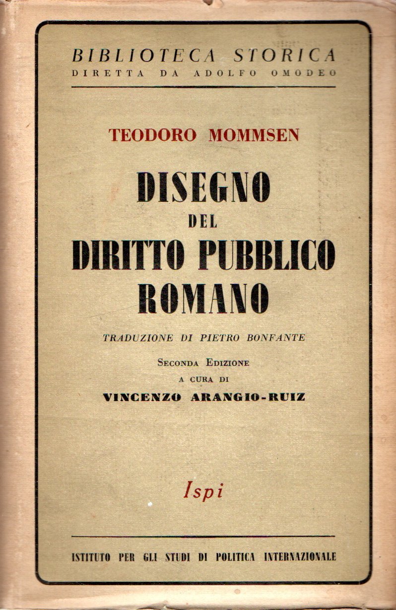 Disegno del Diritto Pubblico Romano