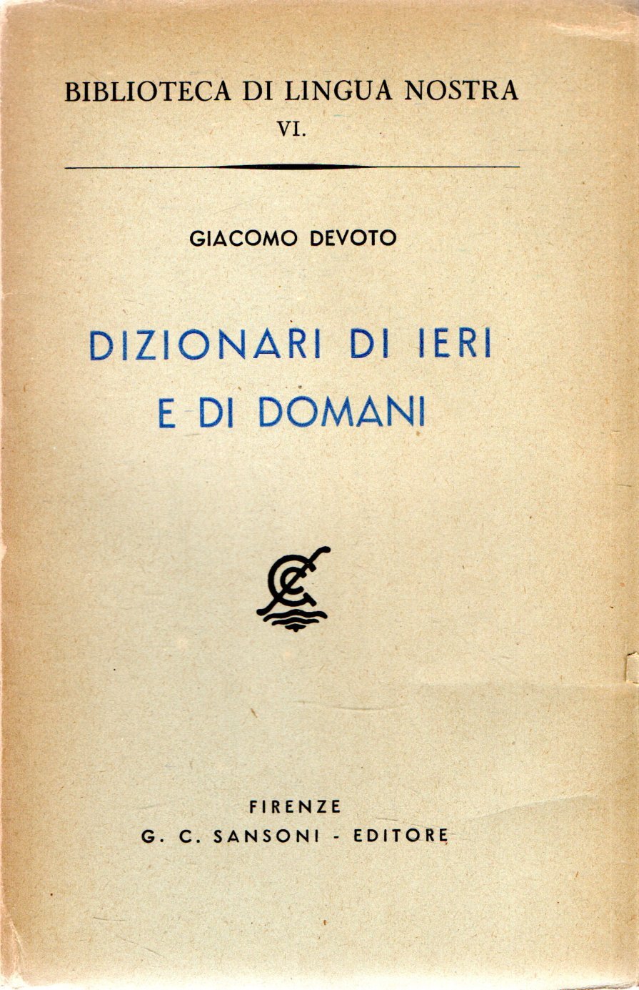 Dizionari di ieri e di domani