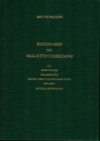 Dizionario del dialetto lodigiano.