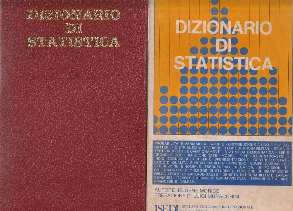 Dizionario di statistica