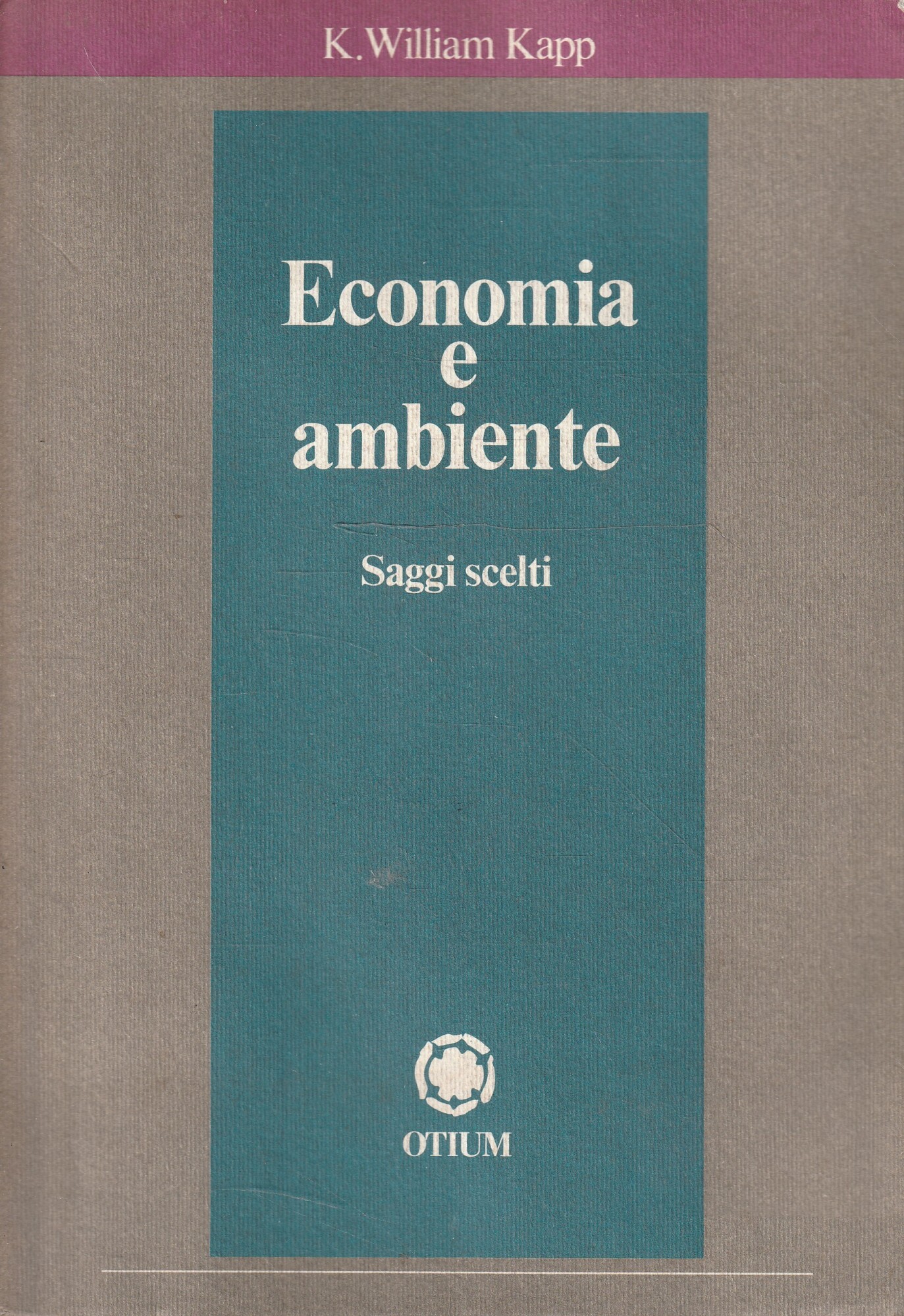 Economia e ambiente : saggi scelti
