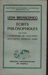 Ecrits philosophiques. Tome premier.