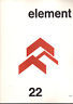 ELEMENT n^22 - Rivista francese di architettura