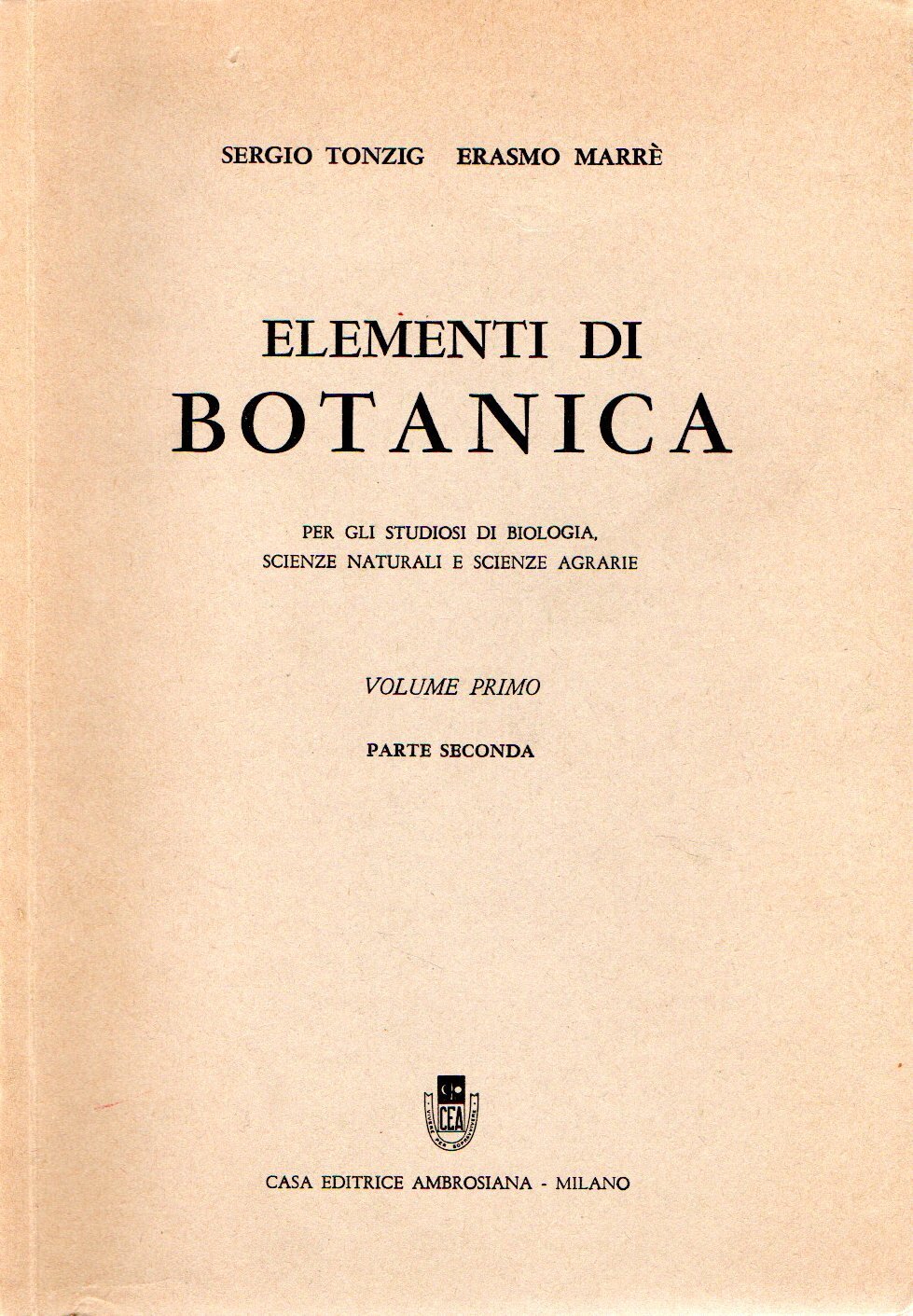Elementi di botanica (vol. 1 parte seconda)