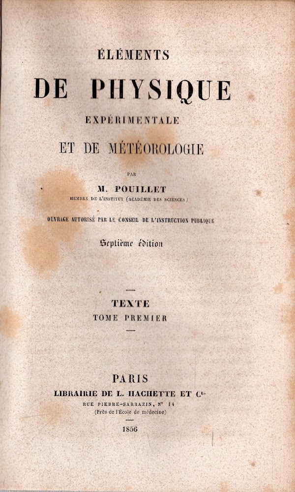 Eléments De Physique