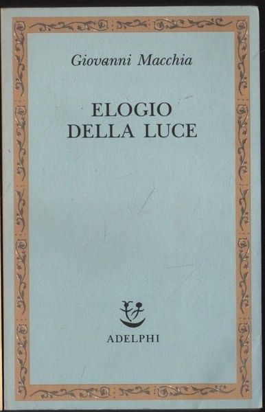Elogio della luce