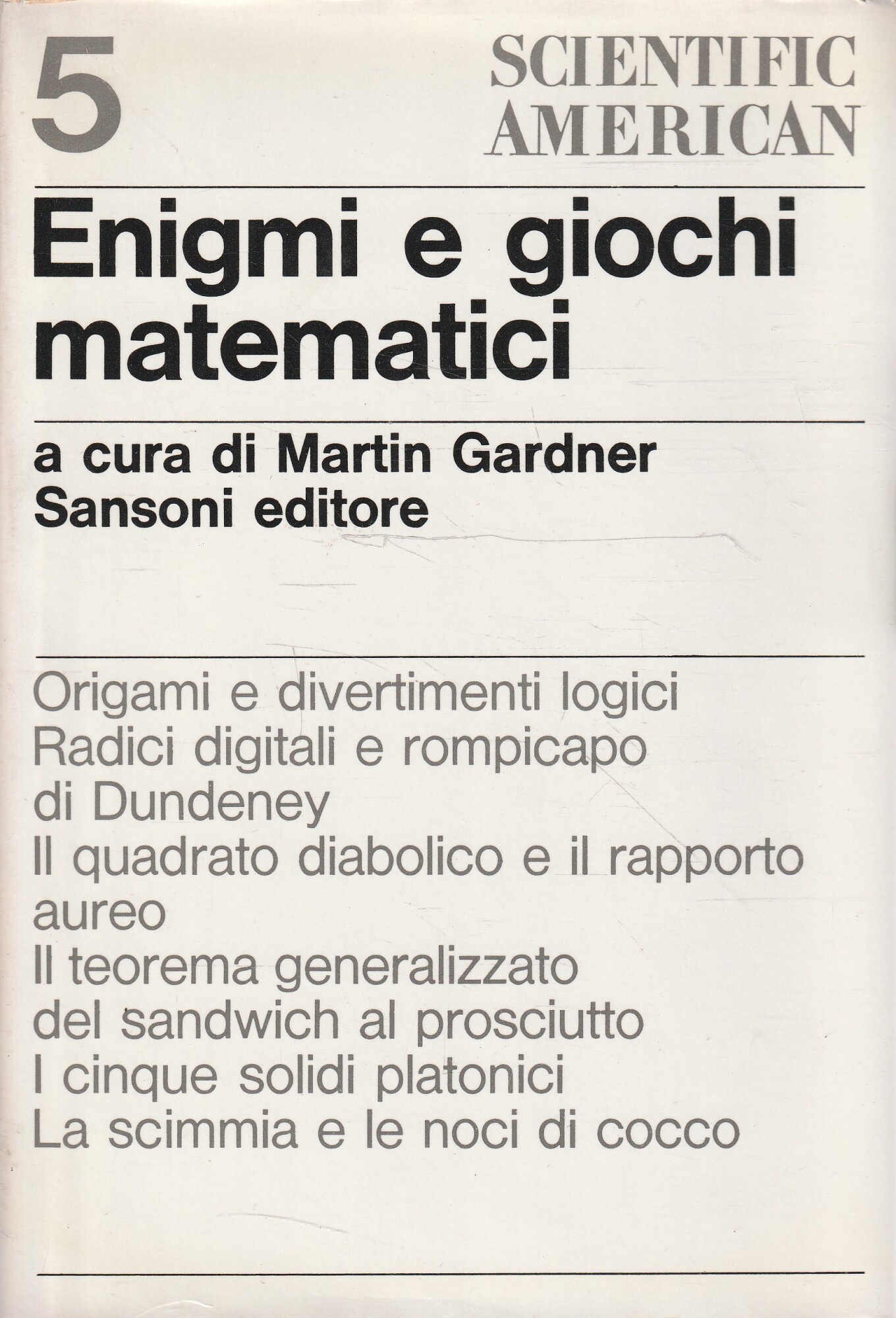 Enigmi e giochi matematici