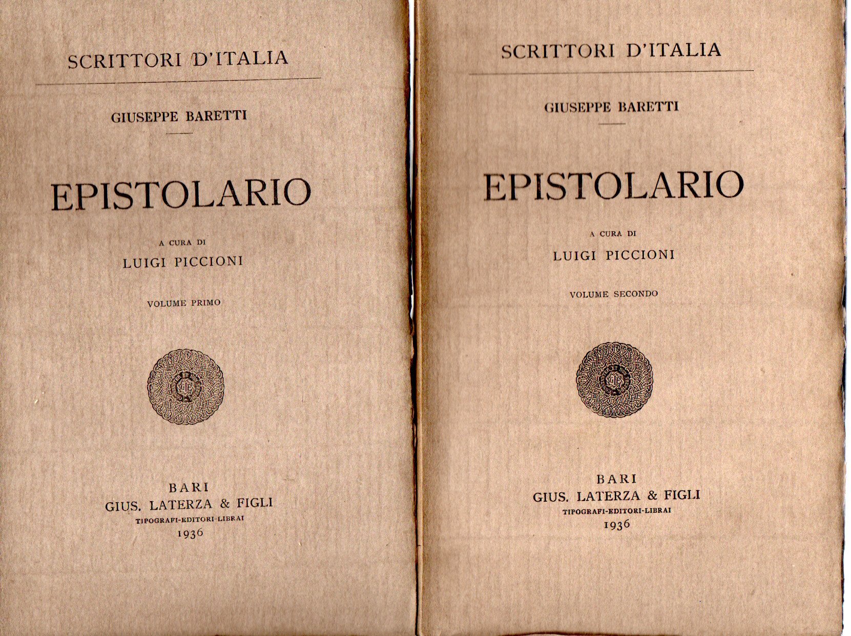 Epistolario (2 vol.)
